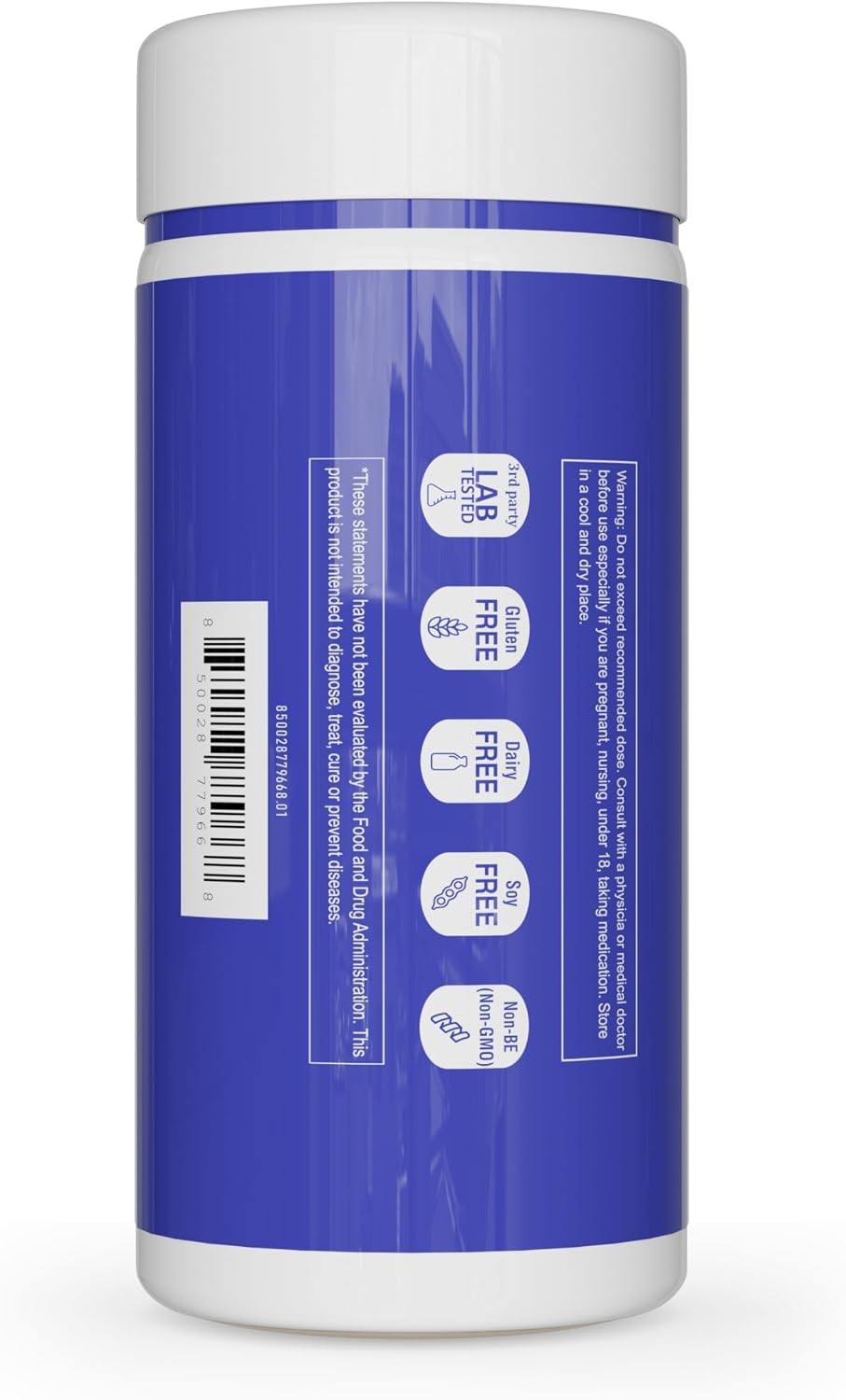 UpNourish NMN 500mg 120 Capsules - Beta Nicotinamide Mononucleotide NAD Supplement - Nicotinamide Riboside Alternative for Women & Men