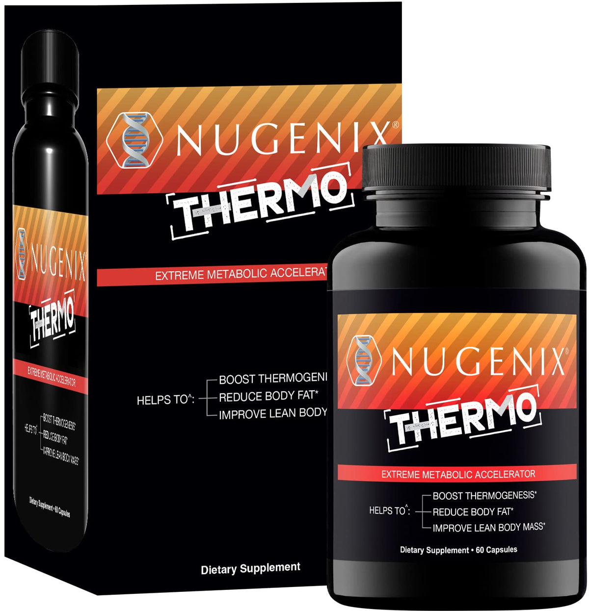 Nugenix Thermo - Thermogenic Fat Burner Supplement Pills for Men, Extreme Metabolic Accelerator