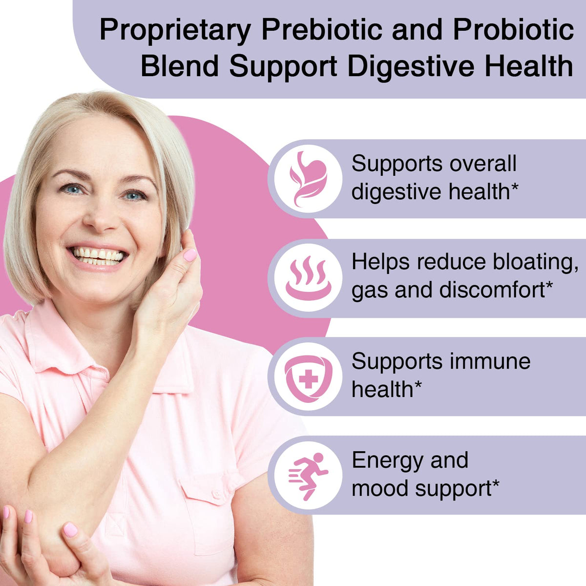 Funermy Postnatal Probiotics Breastfeeding Supplement and Menopause Supplement for Women