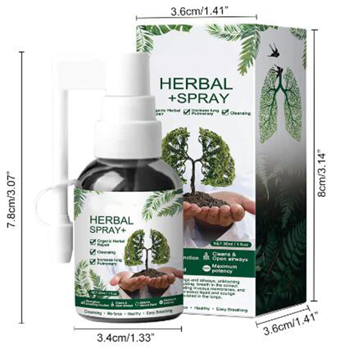 Nature Lung Cleanse Mist Powerful Lung Support Nature Lung Cleanse Mist Lung Spray Relieve Body