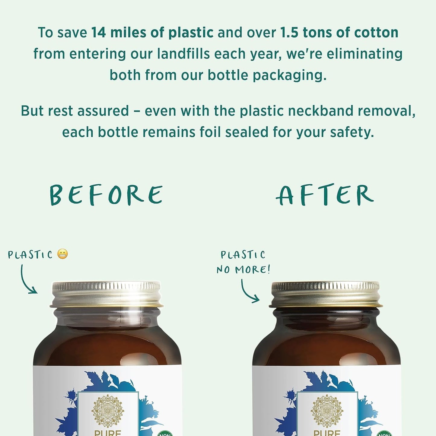 PURE SYNERGY SuperPure Fucoidan Extract | Gluten-Free Fucoidan from Organic Brown Seaweed | for Immune Health, Digestion, and Healthy Aging (60 Capsules)
