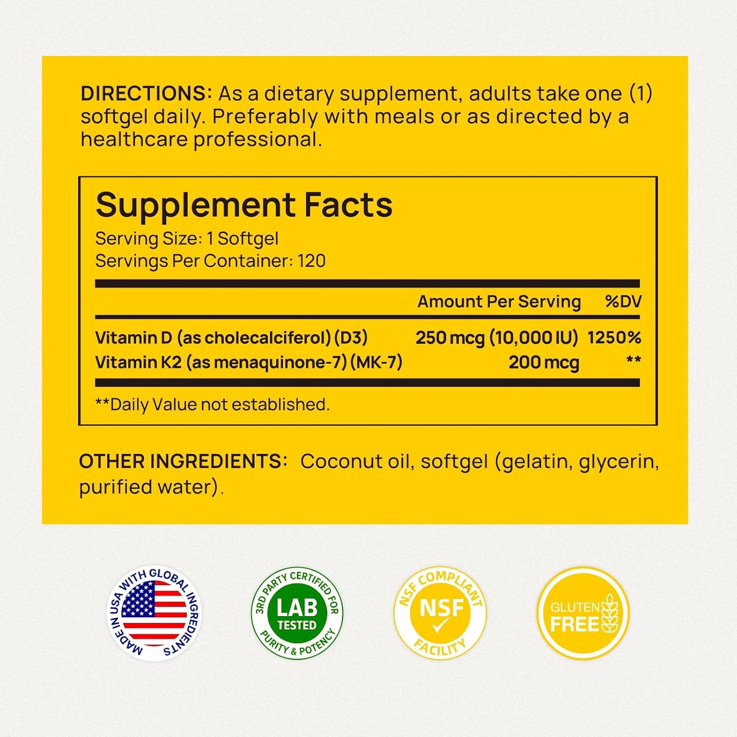 Selerb Liposomal 18 in 1 Magnesium Complex for Women and Men & Vitamin D3 K2 with Virgin Coconut Oil
