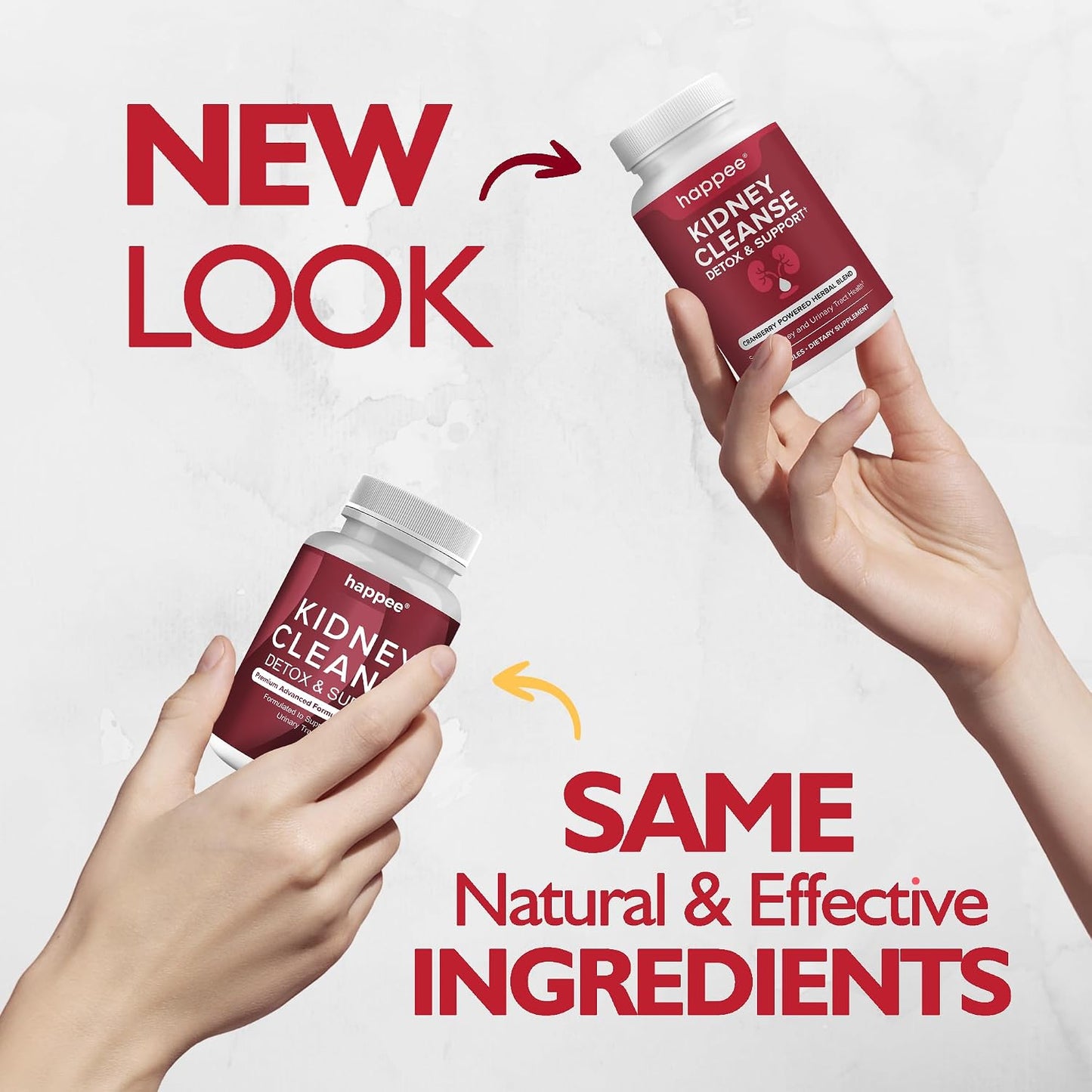 Kidney Cleanse Detox & Repair Formula – Natural Kidney Support Supplement with Cranberry & 21 Herbs for Renal, Bladder, & Urinary Tract Health – Flush Toxins & Renew - 60 Capsules
