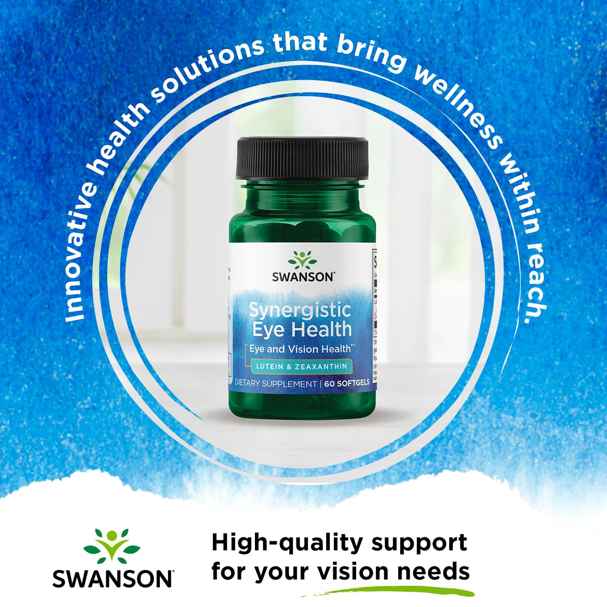 Swanson Synergistic Eye Health - Lutein and Zeaxanthin Supplement