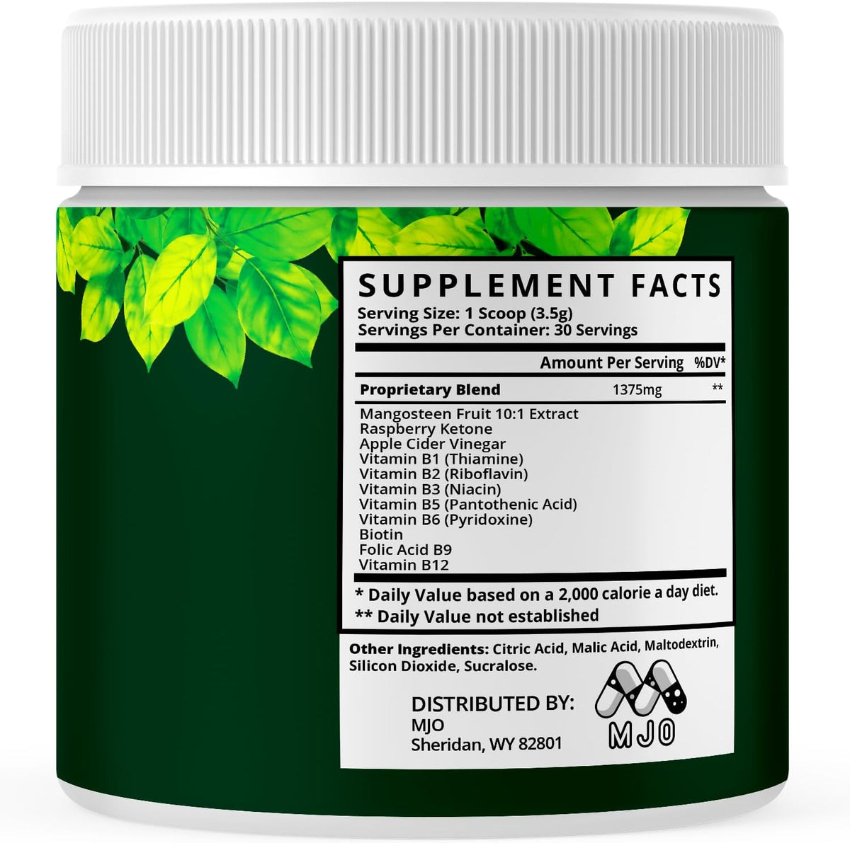 Leaftide Powder, Leaf Tide Weight Management Supplement Powder, 30 Servings