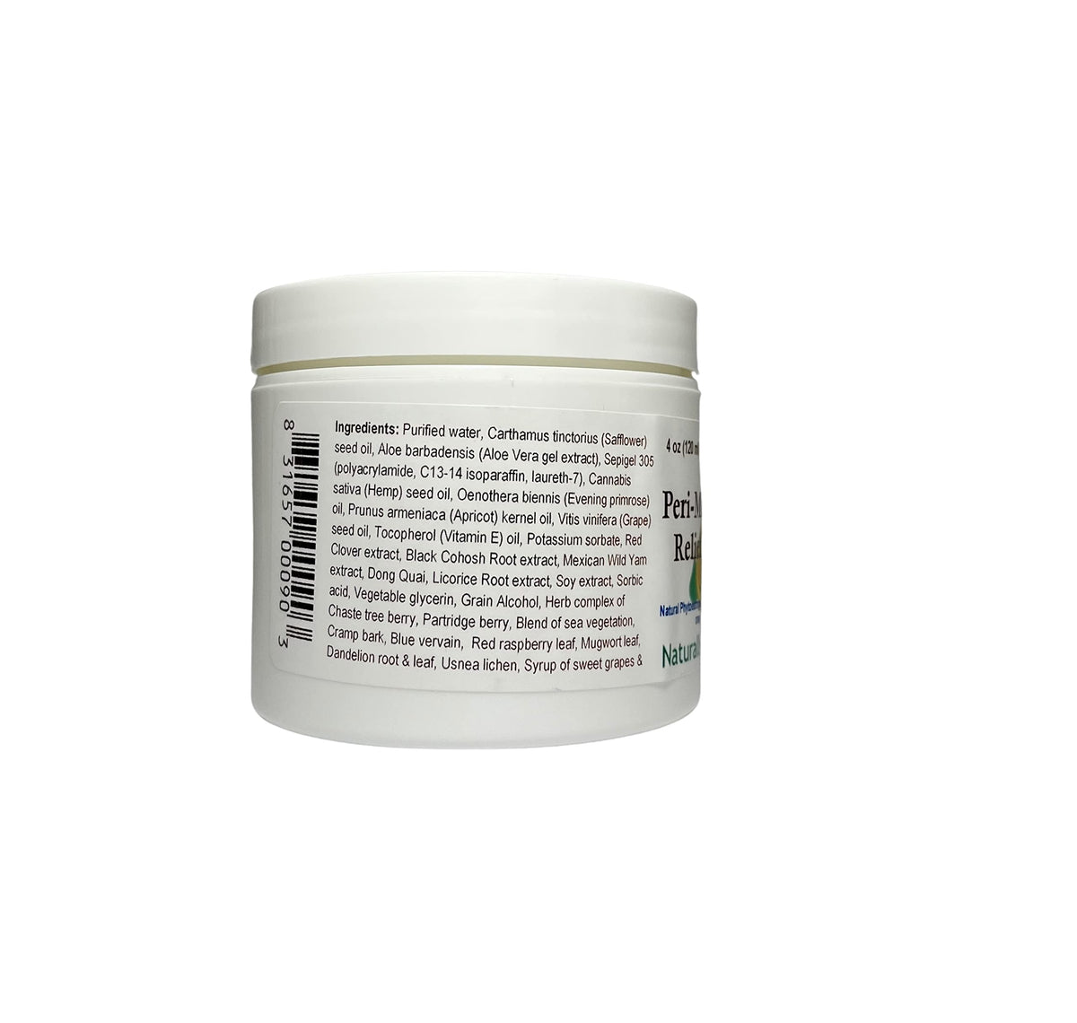 Peri-Menopause Cream 4 oz. Jar
