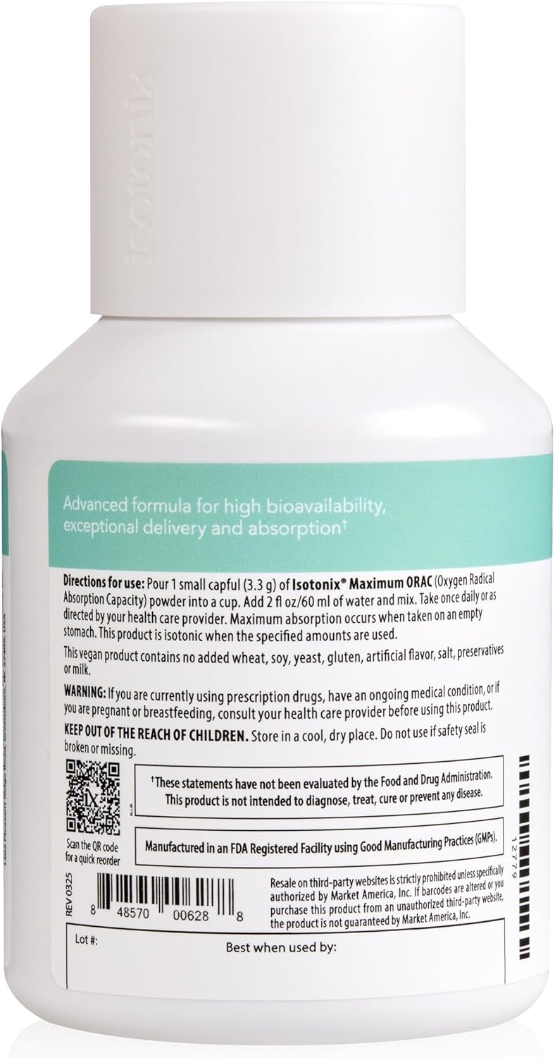 Isotonix Maximum ORAC Antioxidant Formula - Immune Support, 90 Servings