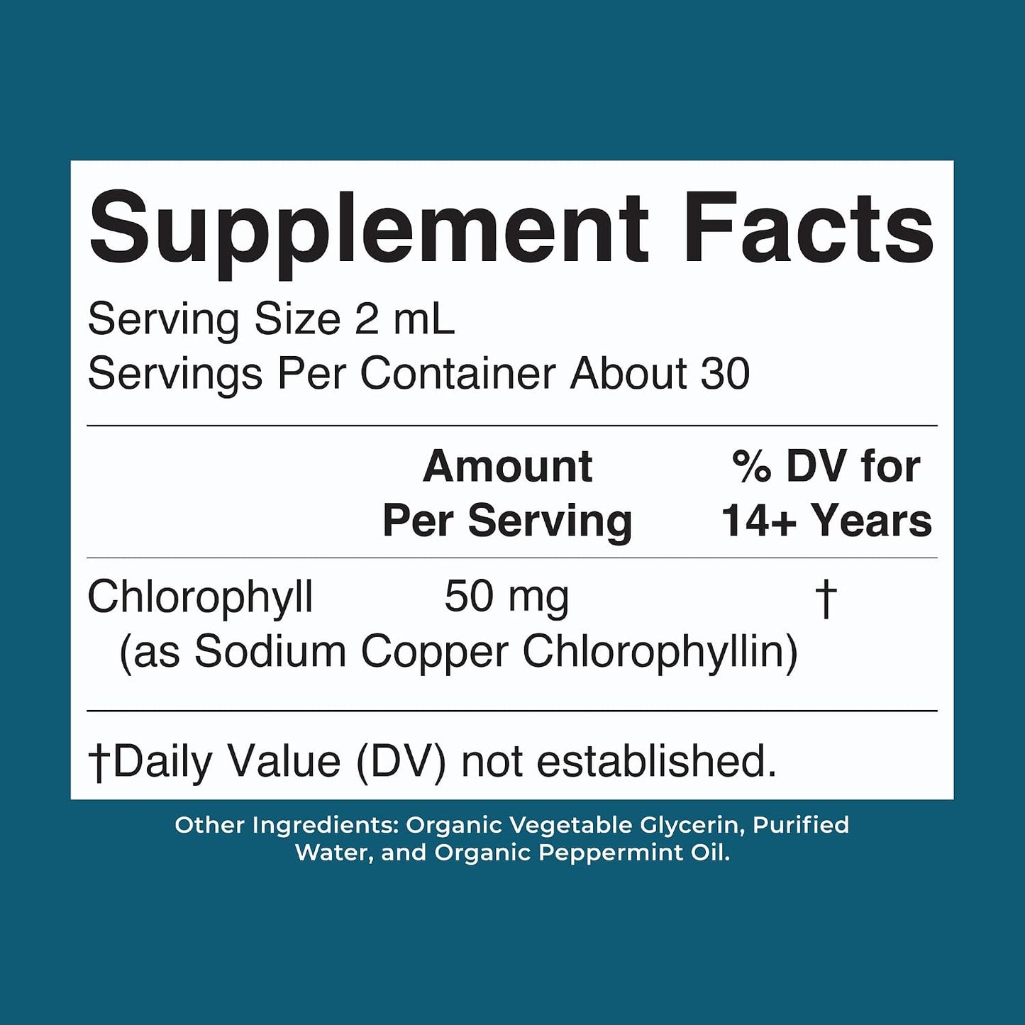 MARYRUTH'S Chlorophyll Liquid Drops | Clean Label Project Certified® | Vegan | Non-Diluted Liquid Chlorophyll| Mulberry Derived Supplement for Ages 14+ | Non-GMO | Delicious Minty Flavor | 2 Fl Oz