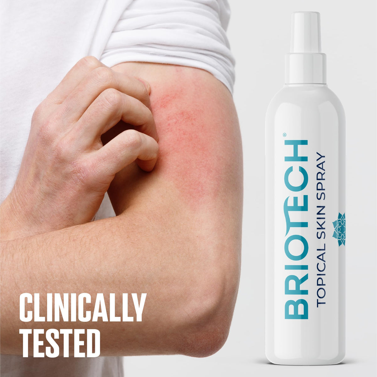 BRIOTECH Pure Hypochlorous Acid Spray, Multi Purpose Topical Body & Facial Mist, Eyelid