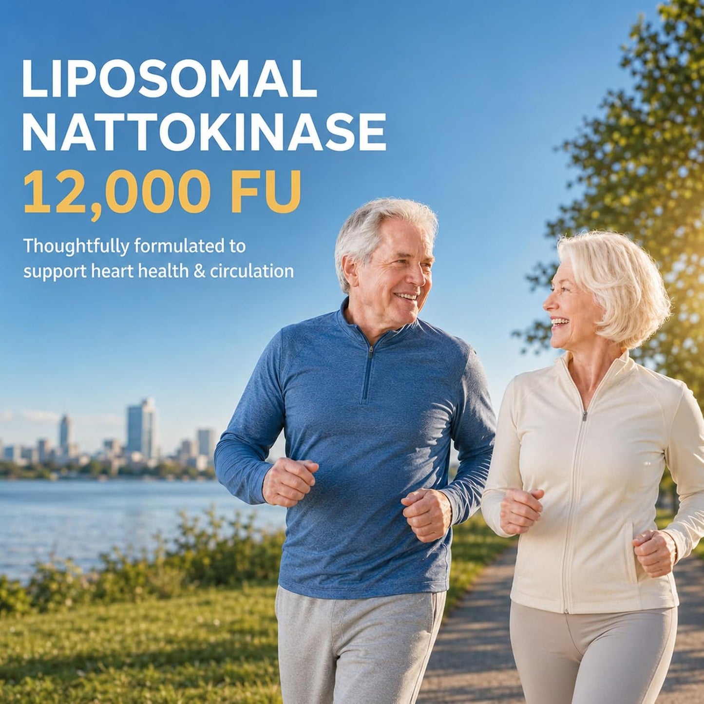 Liposomal 12-in-1 Nattokinase 12,000 FU, Multi Enzyme Complex, 200 Capsules | Serrapeptase, Lumbrokinase, Bromelain, CoQ10, Omega-3 & Red Yeast Rice, Cardiovascular, Circulatory & Heart Health Support
