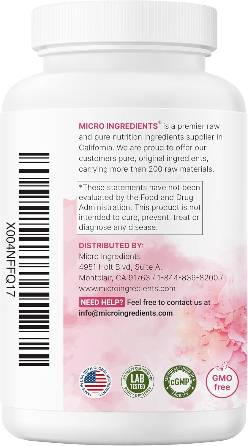 Myo-Inositol & D-Chiro Inositol 2,050mg | 240 Veggie Capsules + Vitamin C, Folate, DIM, & CoQ10 | Inositol Supplement for Women | 40:1 Ratio | Hormonal Balance & Ovarian Support | Filler Free