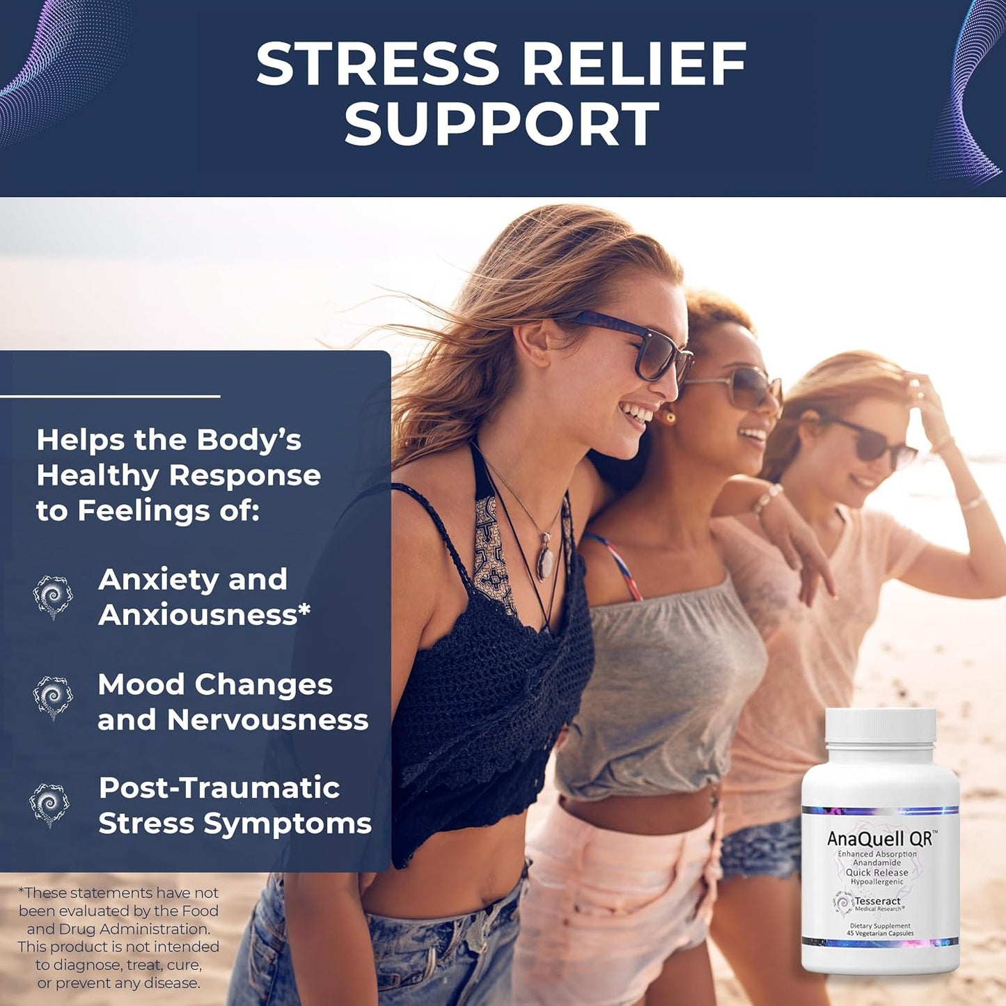 Tesseract Medical Research ProButyrate Gut Health Supplement, Butyric Acid Complex & AnaQuell QR, Stress Relief & Mood Support Supplement