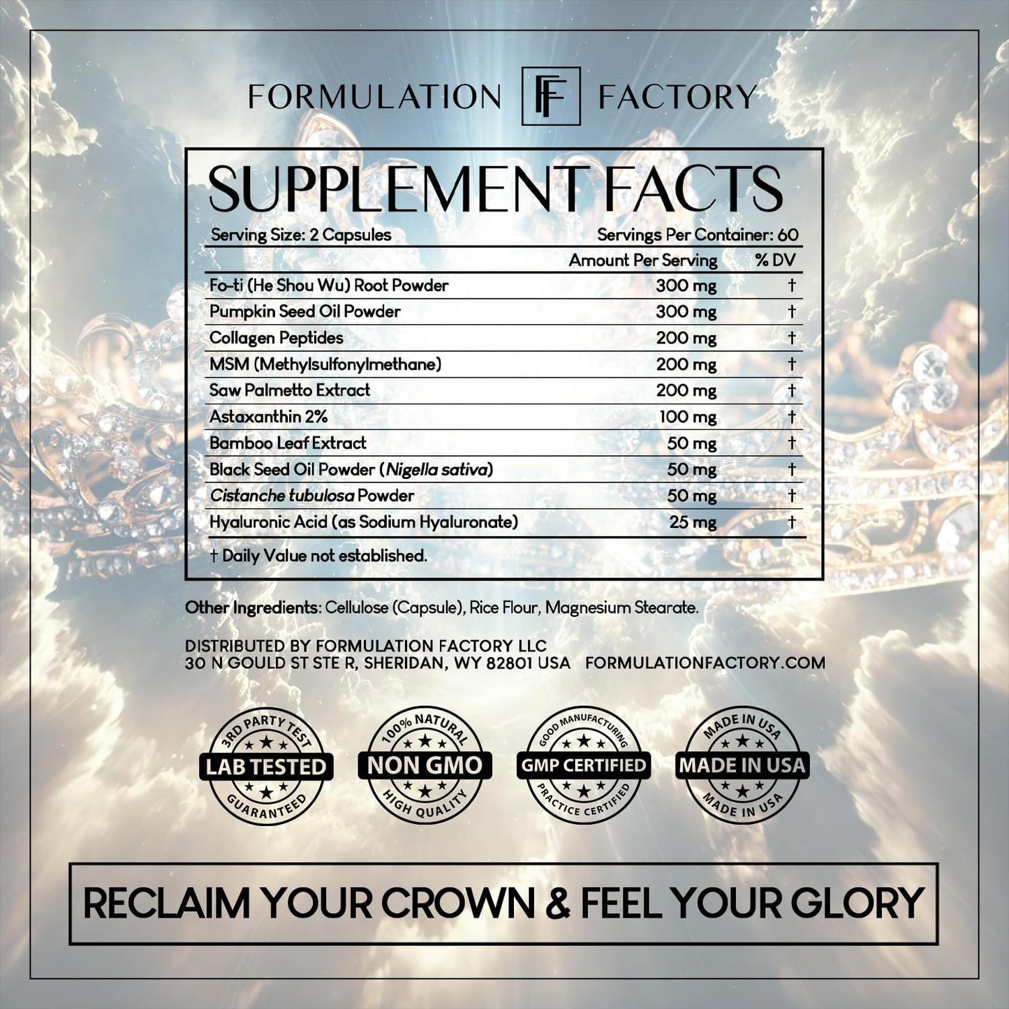 Formulation Factory Self Obsessed x Crown of Glory (Bundle)