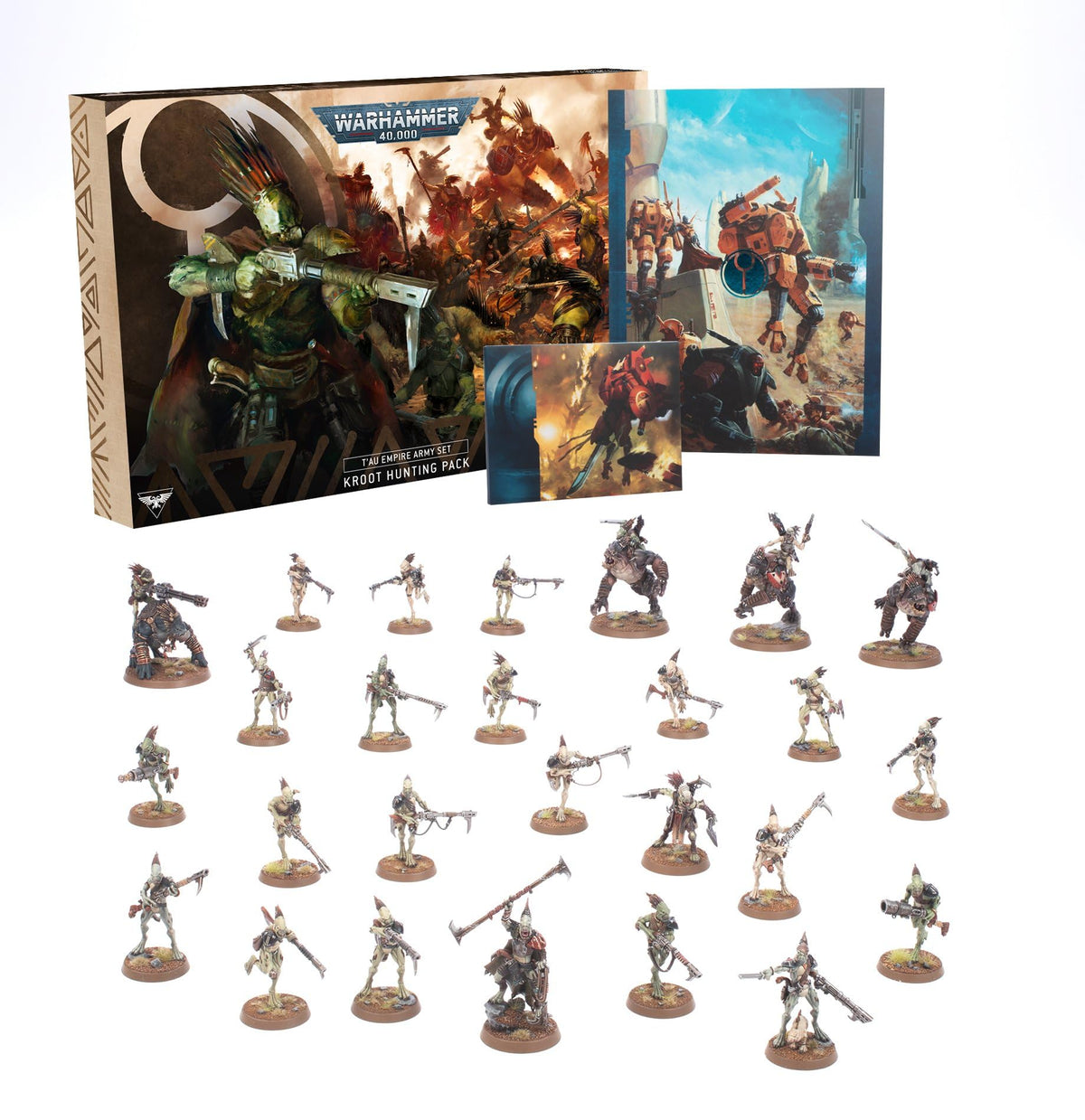 Warhammer - T'AU Empire Army Set - KROOT Hunting Pack - English Edition