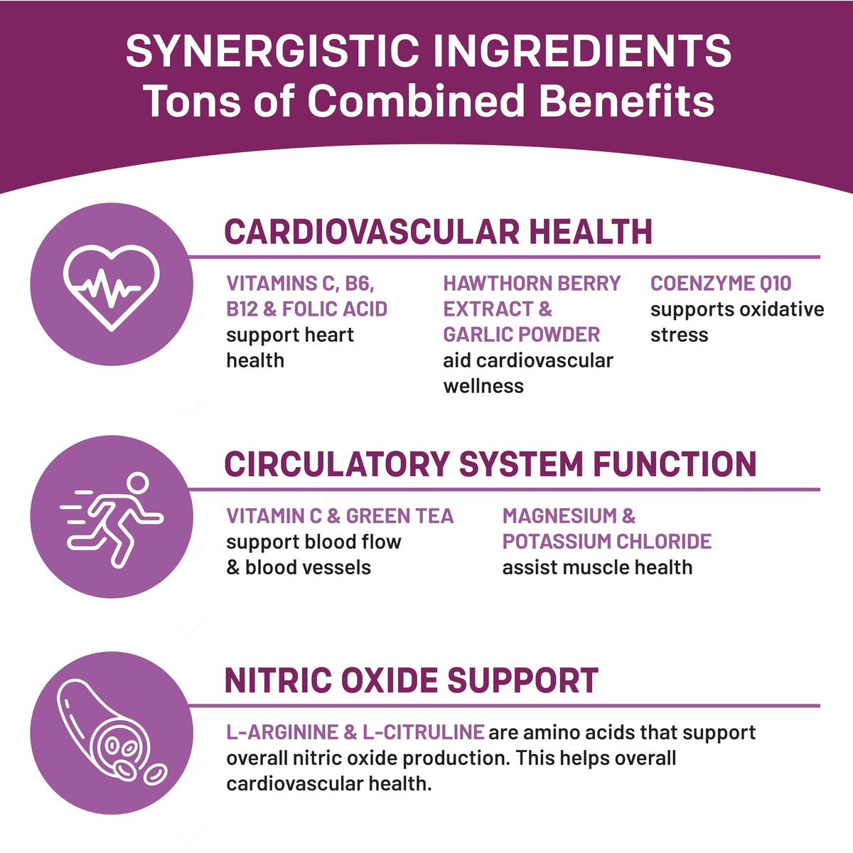 26-in-1 Nitric Oxide Supplement - Blood Pressure Supplements for Heart Health with Coq 10