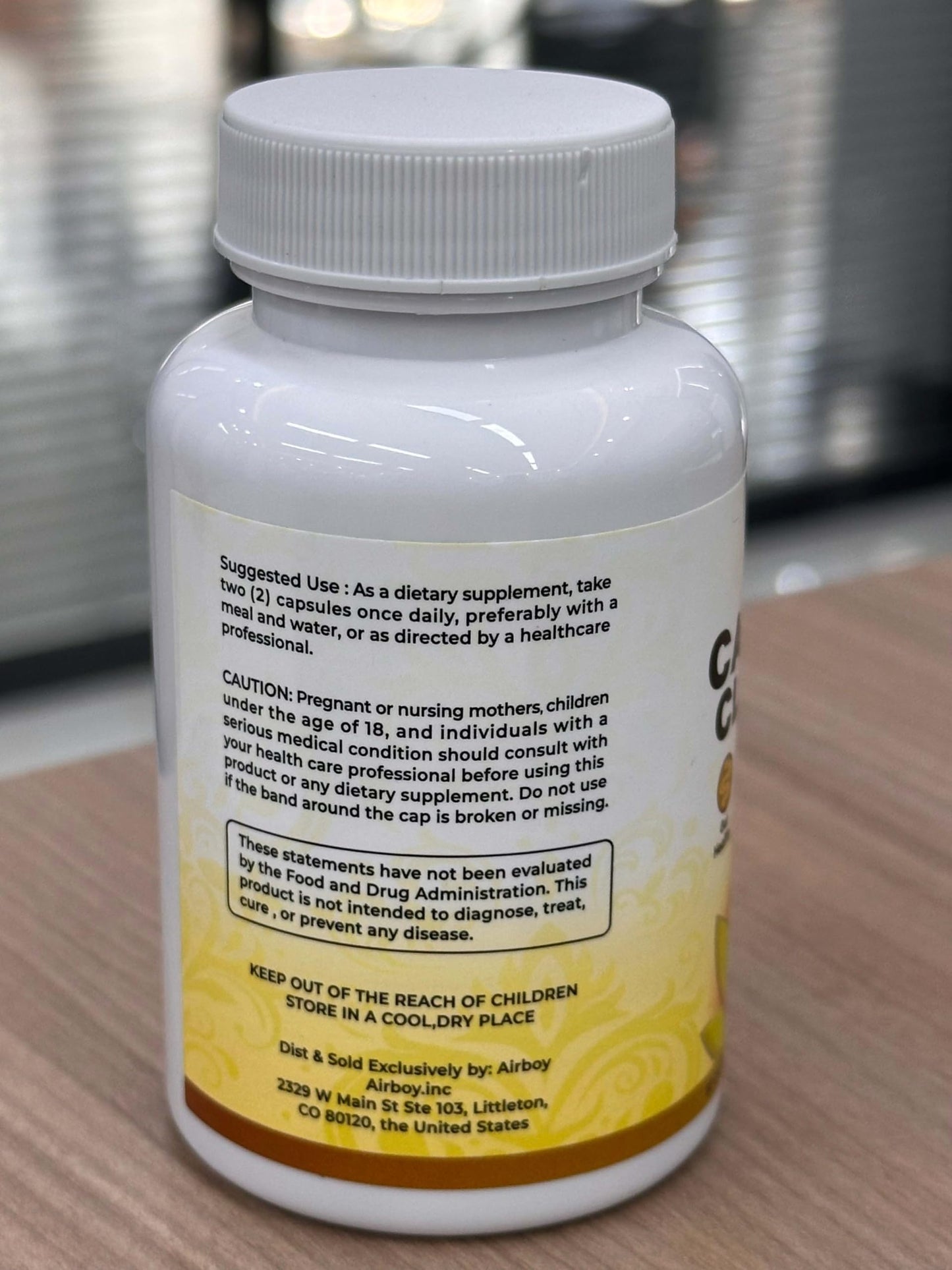 Airboy Candi Support,Gut Colon Cleanse Detox for Women & Men,Candi Support with Oregano Leaf, Caprylic Acid,Wormwood, Black Walnut-60 Counts x 2 Pack