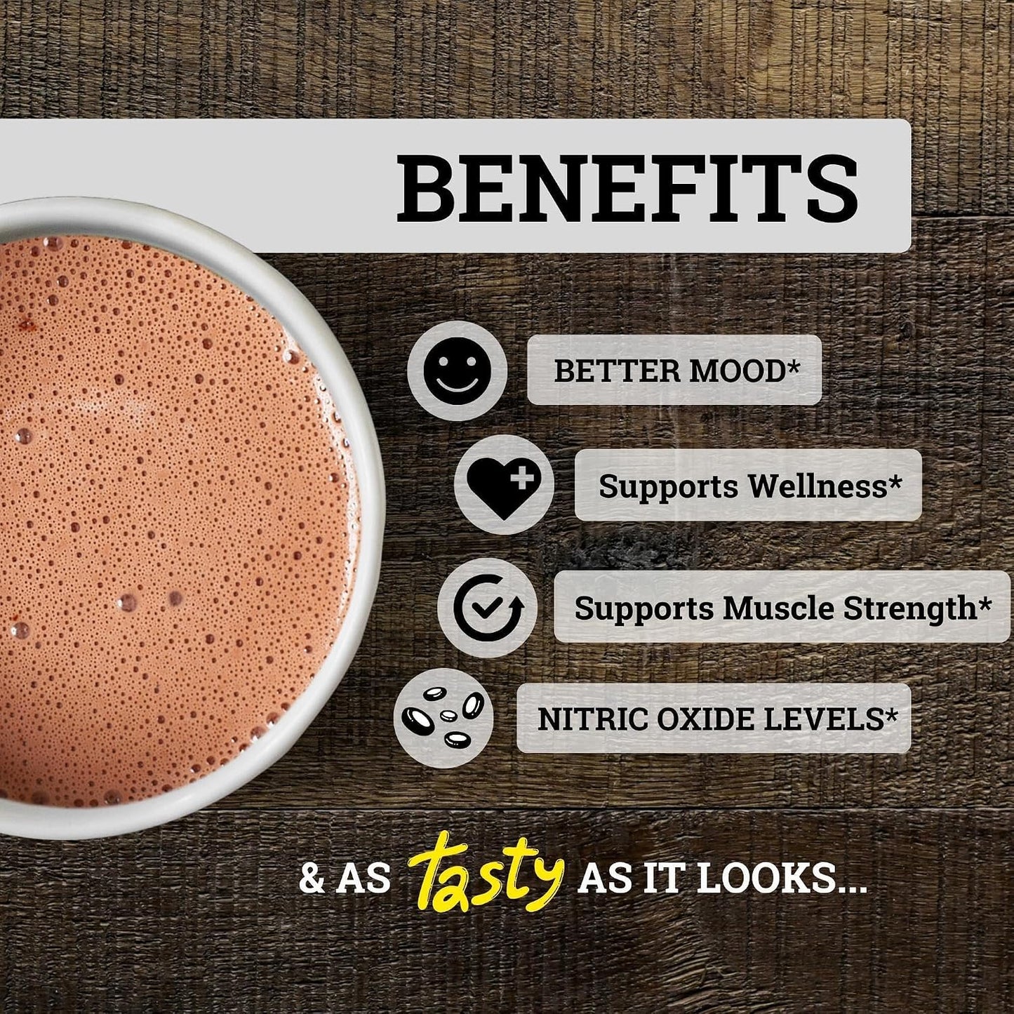 Black Forest High Flavanol Cocoa Powder - 1200mg Flavanols & Flavonoids with 600mg Epicatechin - 10X Concentrated Dark Cocoa Extract for Nitric Oxide and Wellness Support - Non-GMO Vegan