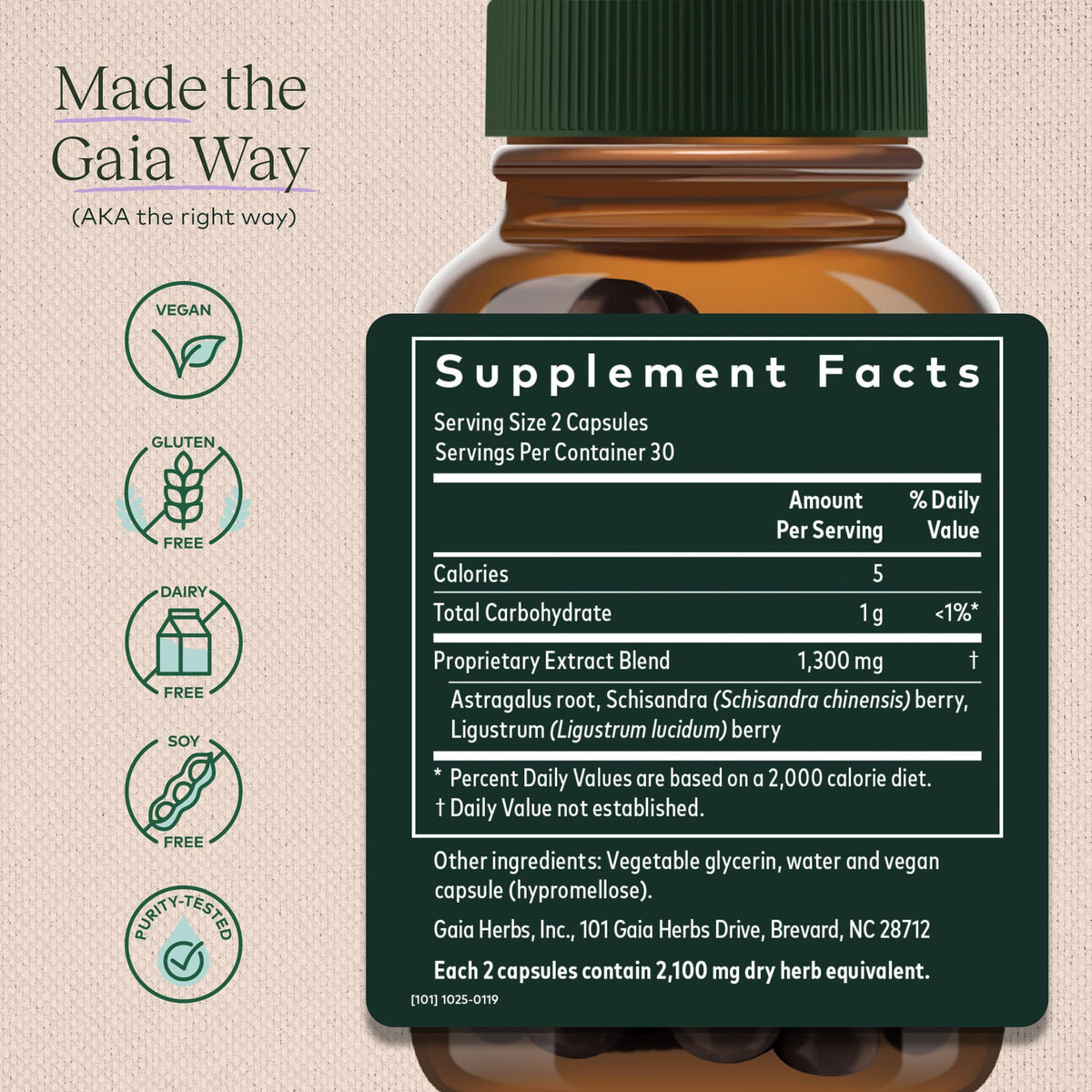 Gaia Herbs Astragalus Supreme - Immune and Antioxidant Support Herbal Supplement