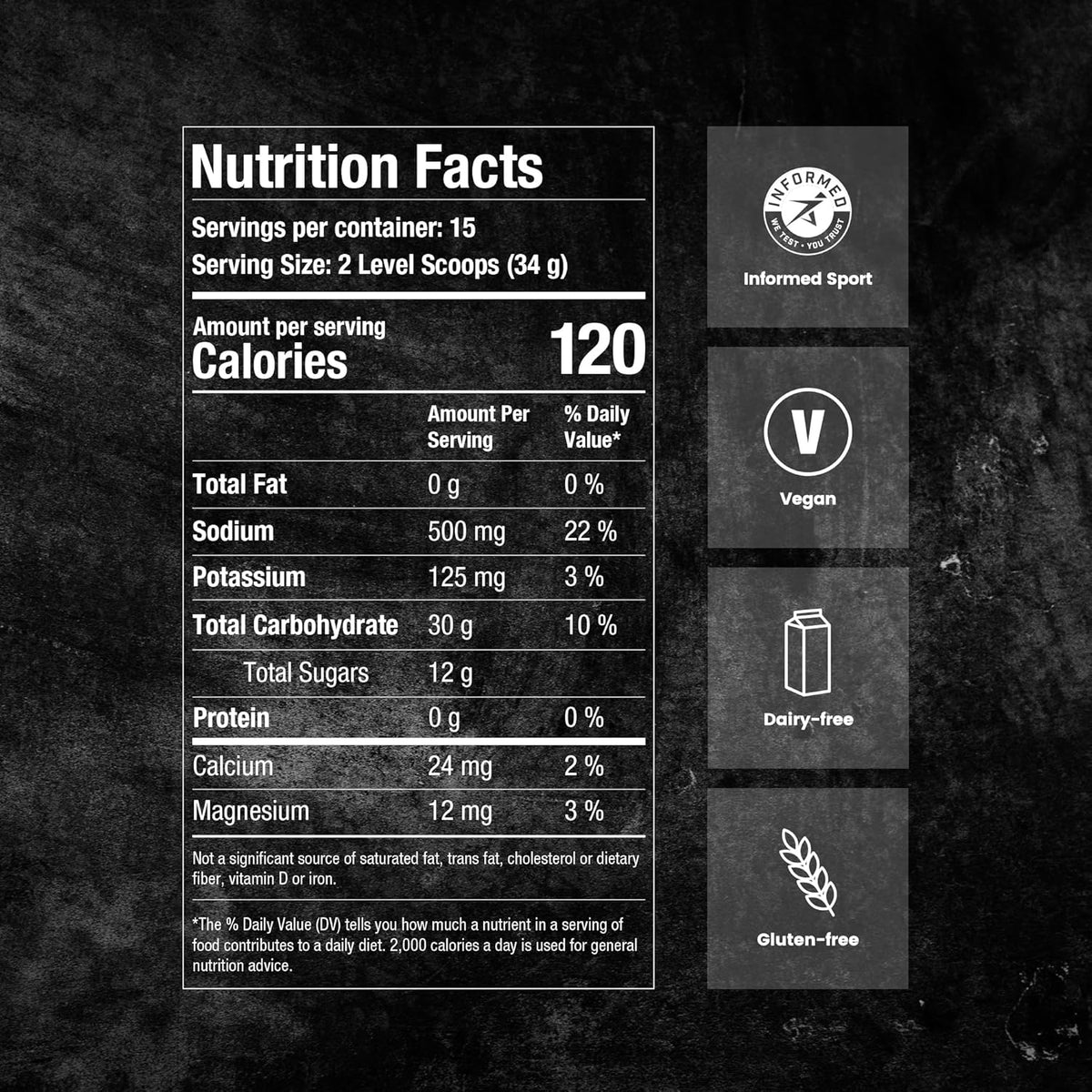 Precision Fuel PF60 Carb & Electrolyte Drink Mix Powder for Hydration & Energy - Endurance Sports Nutrition, Vegan, Hypotonic - 60g Carb, 1000mg Sodium per Litre - Mild Citrus Flavor, 1-Pack