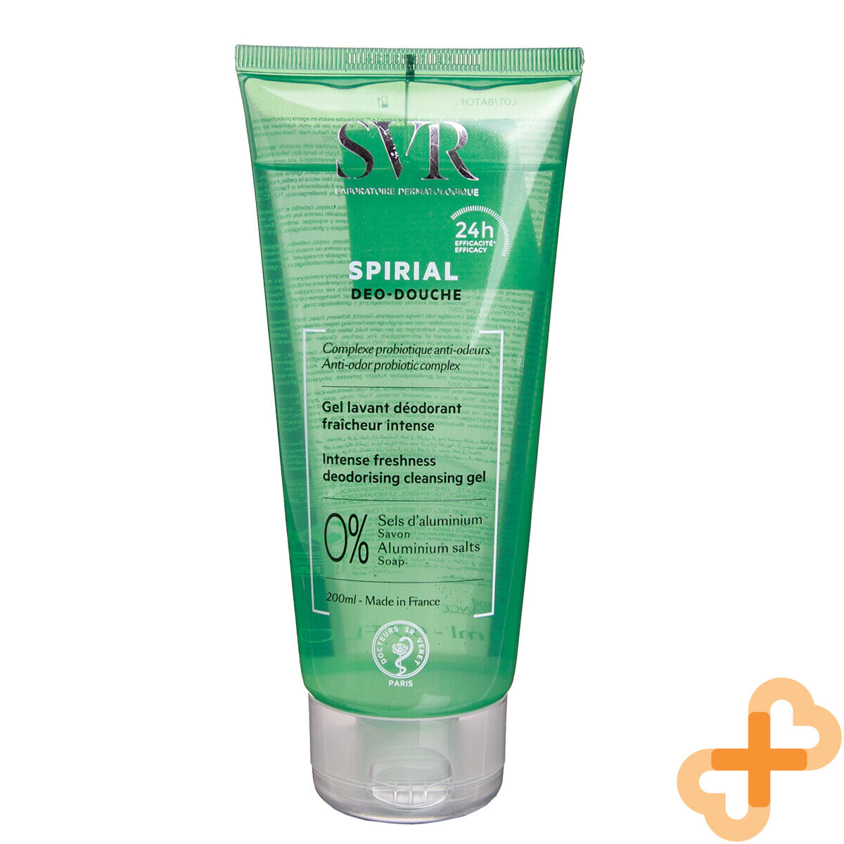 SVR Spirial Deo-Douche Deodorizing Cleansing Gel 200ml Sensitive Skin