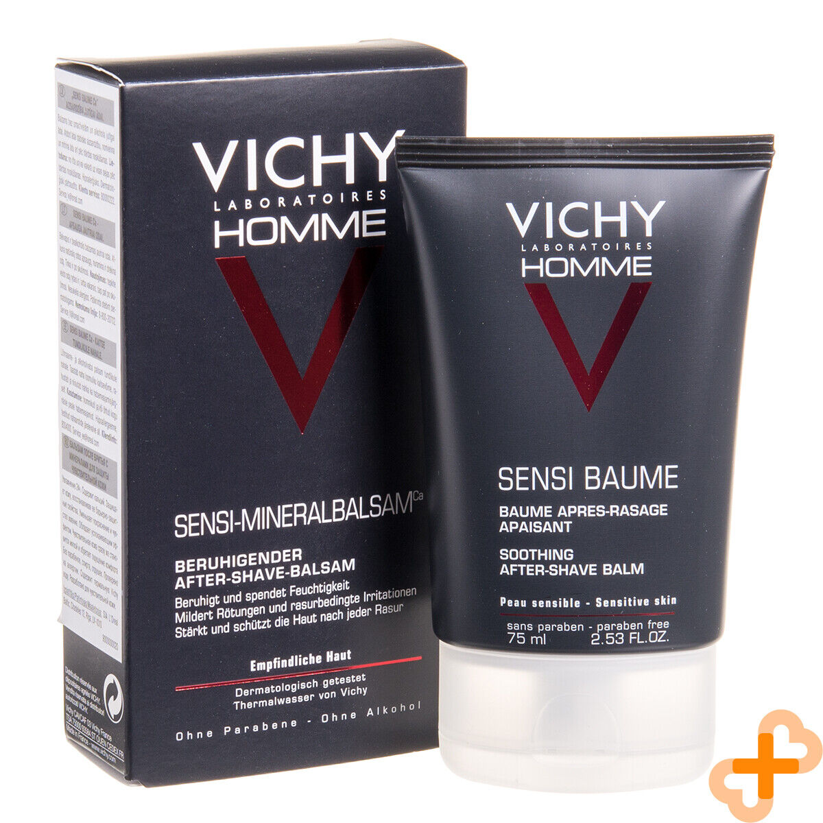 Vichy Uomo Sensi Baume Soothing After Shave Balm 75ml Sensitive Skin