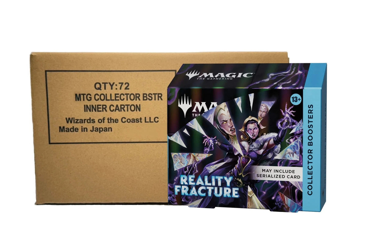 SEALED CASE! 6x Collector Booster Box Reality Fracture FRA MTG