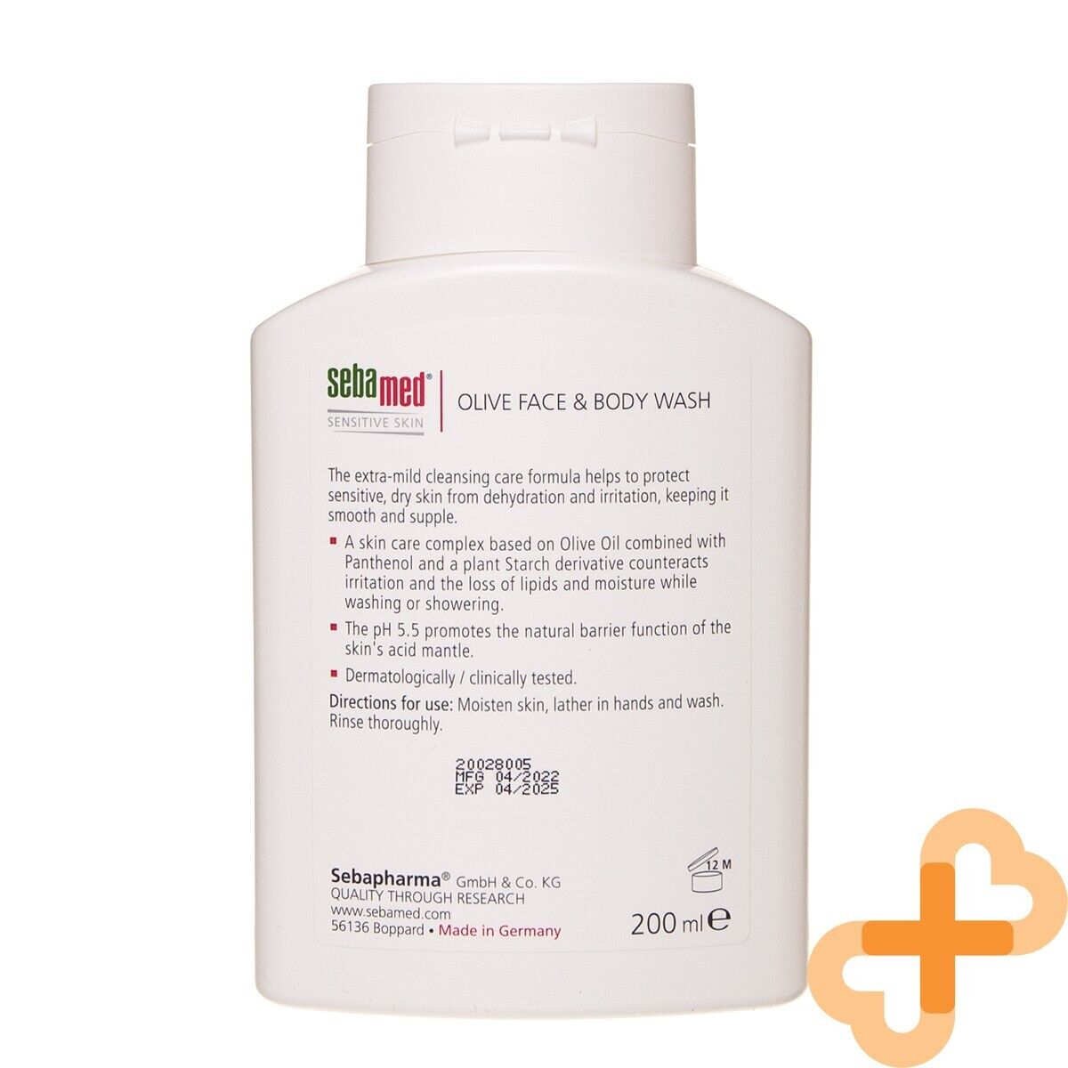 SEBAMED SENSITIVE Skin Face and Body Wash with Olive Oil for Dry Skin