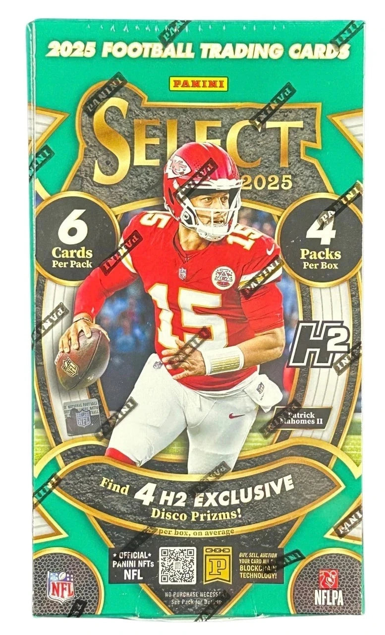 2025 Panini Select H2 Football Hobby Box