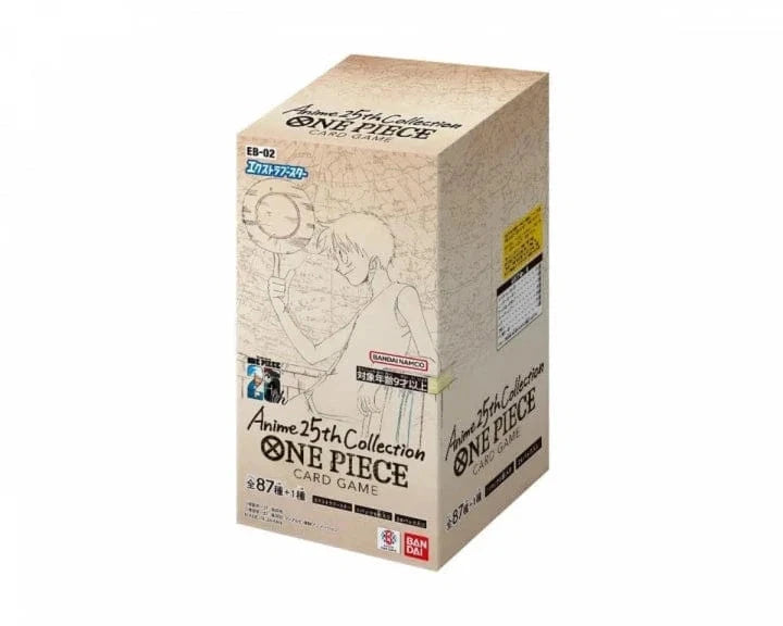 Japanese EB-02 Booster Box One Piece TCG Anime 25th Collection