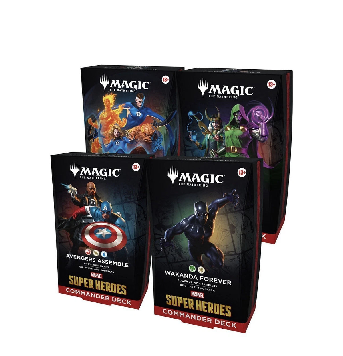 WotC MtG Commander Marvel Super Heroes Commander Deck Case New