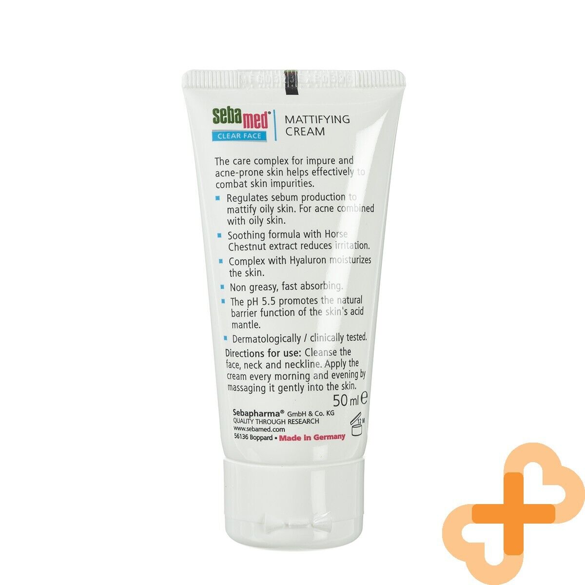 SEBAMED Clear Face Mattifying Cream for Oily and Acne-Prone Skin 50ml