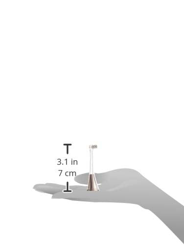 Supersmile Zina45 Replacement Polishing Head, Silver, Professional Tooth Polisher with Silicone Prophy Cup, Fits Zina45 Sonic Toothbrush, Enamel Safe