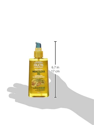 Garnier Fructis Triple Nutrition Marvelous Oil Hair Elixir, 5.0 Fl Oz, 1 Count