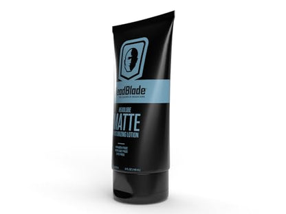 HeadBlade HeadLube Matte Moisturizer Lotion for Men (5 oz) - Leaves Head Smooth