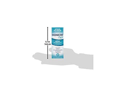 Monistat Care Instant Itch Relief Cream | Max Strength | Cools & Soothes | 1 OZ