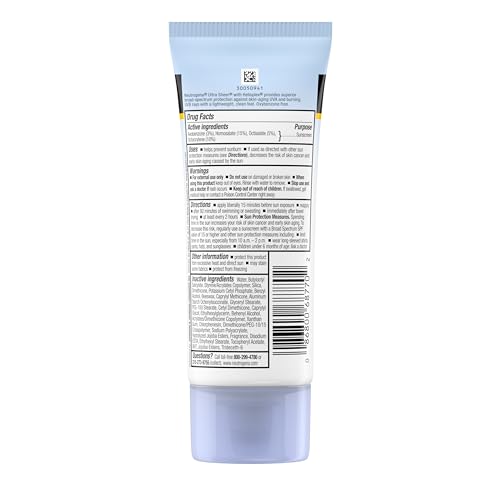 Neutrogena Ultra Sheer Dry-Touch Water Resistant and Non-Greasy Sunscreen