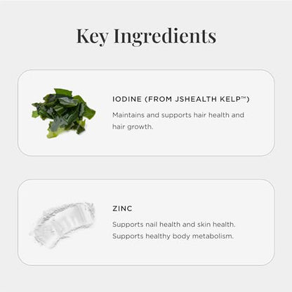 JSHealth Vitamins Hair and Energy Formula Hair Growth Vitamins | Hair Vitamins