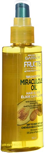 Garnier Fructis Triple Nutrition Marvelous Oil Hair Elixir, 5.0 Fl Oz, 1 Count