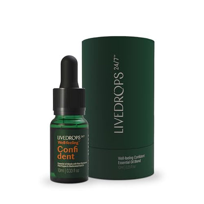 LIVEDROPS 24/7 Well-Feeling Confident Essential Oil Blend