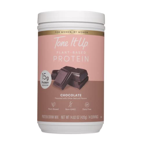Tone It Up Plant Based Protein Powder I Dairy Free, Gluten-Free, Kosher, Non-GMO Pea 