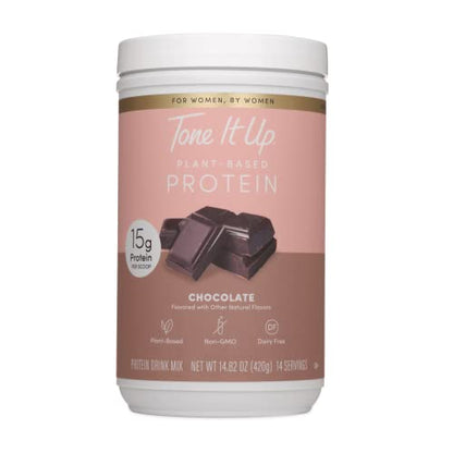 Tone It Up Plant Based Protein Powder I Dairy Free, Gluten-Free, Kosher, Non-GMO Pea 