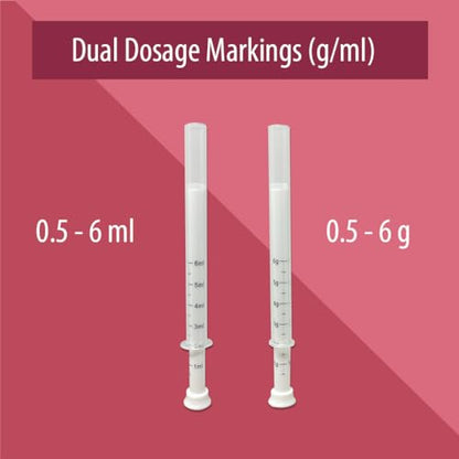 Natureland Disposable Plastic Vaginal Applicator: For Gel or Cream Products - Includes Dual