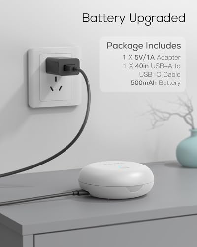 VEAMOR UVC Retainer Case Upgraded, Case Compatible for Invisalign 500mAh Battery