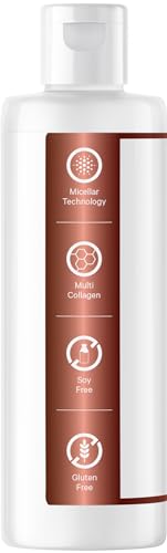 Codeage Liquid Collagen Supplement Chocolate Flavor, Beauty Trim & Glow Liposomal