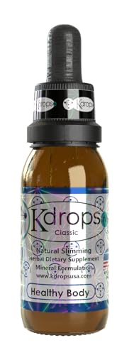 KDROPS CLASSIC - Powerful Fat Burner, Liquid Drops - 3 Month Treatment (Pack of 3)