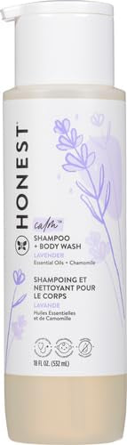 The Honest Company 2-in-1 Cleansing Shampoo + Body Wash | Gentle for Baby | Naturally