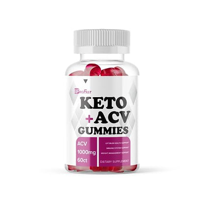 (Official 5 PACK) ProFast Keto ACV Gummies, Pro Fast Keto ACV Gummies Advanced