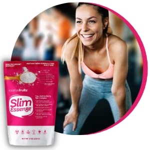 Slim Essenze Instant Berry Tea, Herb & Berry Mix Detox Tea Powder - Drink Hot or Cold