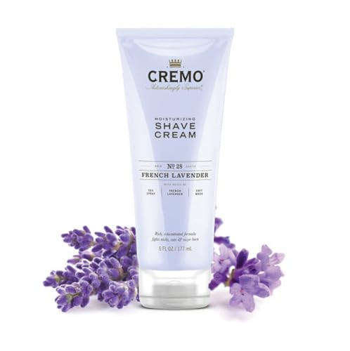 Cremo French Lavender Moisturizing Shave Cream, Astonishingly Superior Shaving Cream